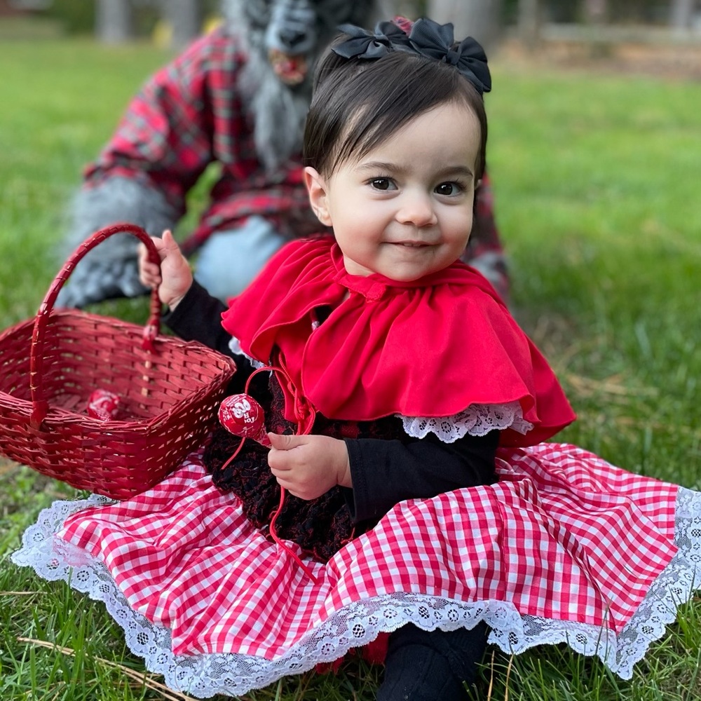 Spirit Halloween Lil’ Red Riding Hood Costume